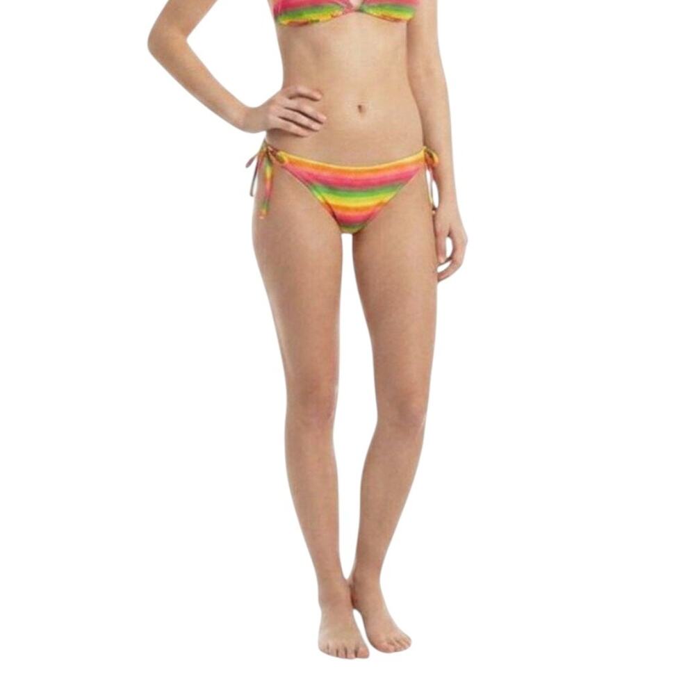 L*Space Women's Lily Striped Full Cut Swim Bottom Separates, S